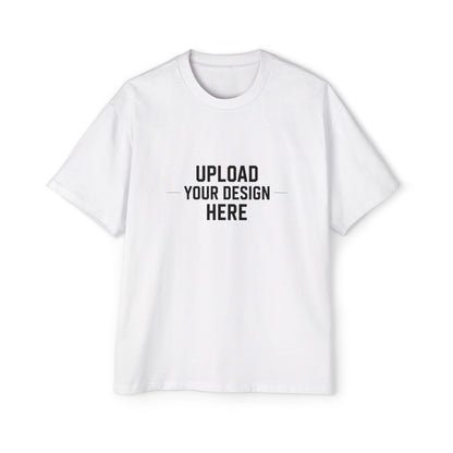 Oversized Men’s Tee – Custom Heavy Cotton Crewneck