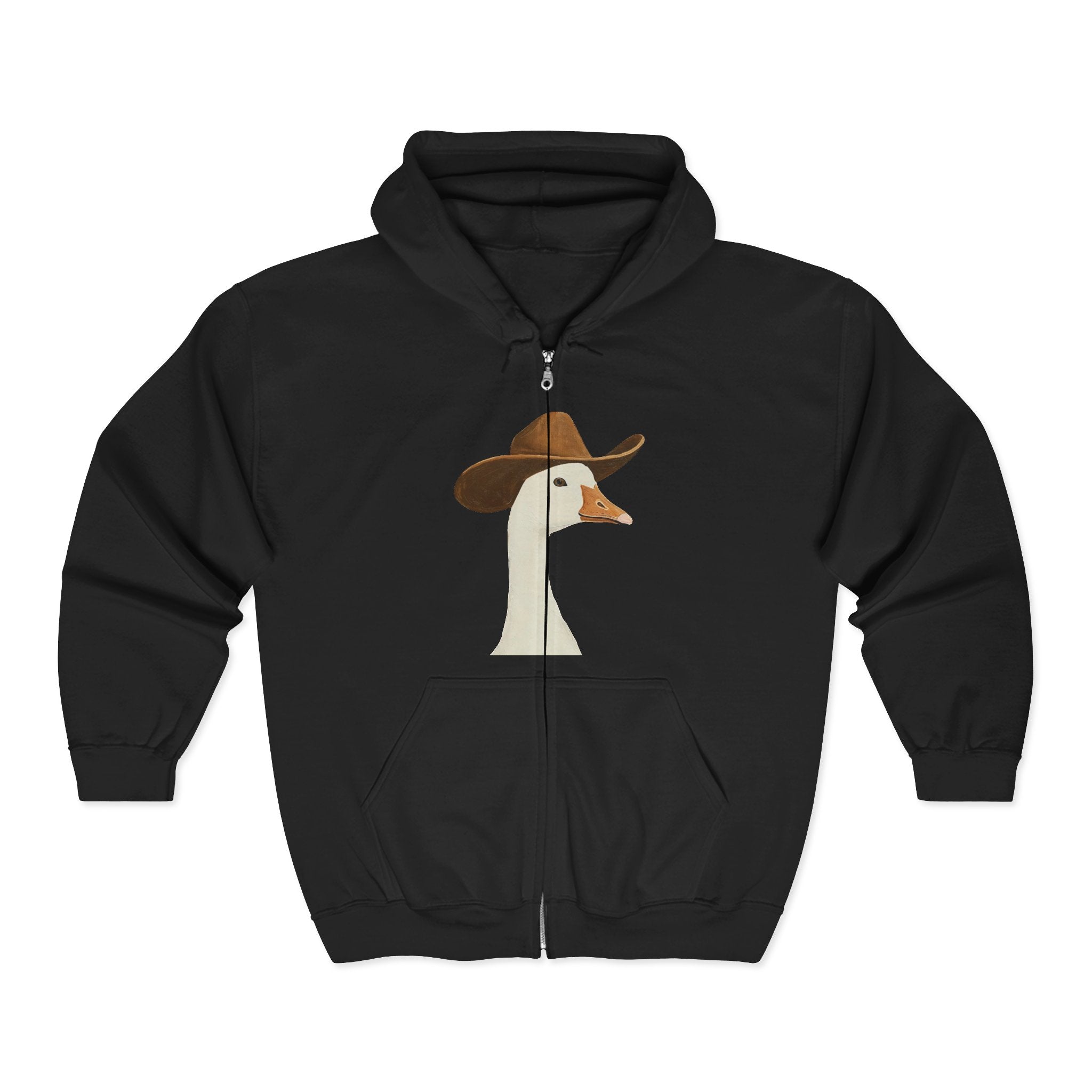 Cowboy Goose Zip Hoodie