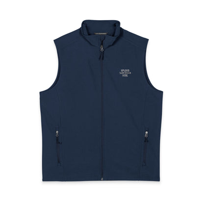 Men's Soft Shell Vest — Lightweight Windproof Work & Outdoor Layer