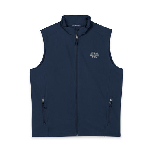 Men's Soft Shell Vest — Lightweight Windproof Work & Outdoor Layer