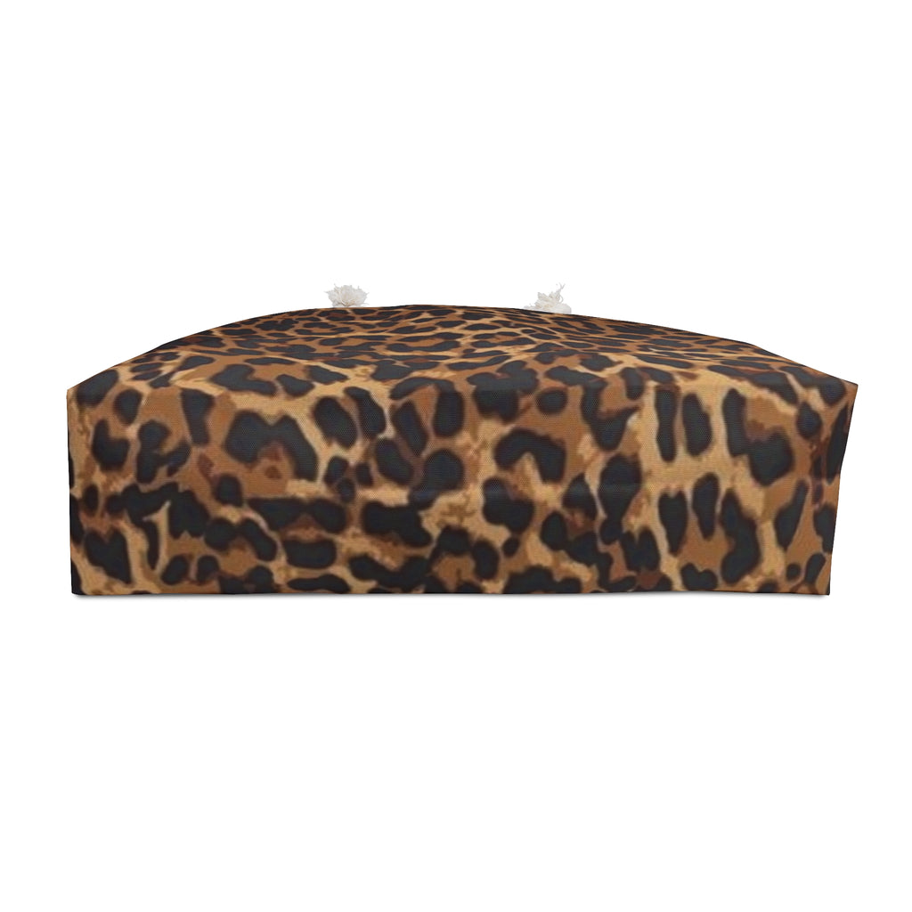 Leopard Print Weekender Bag