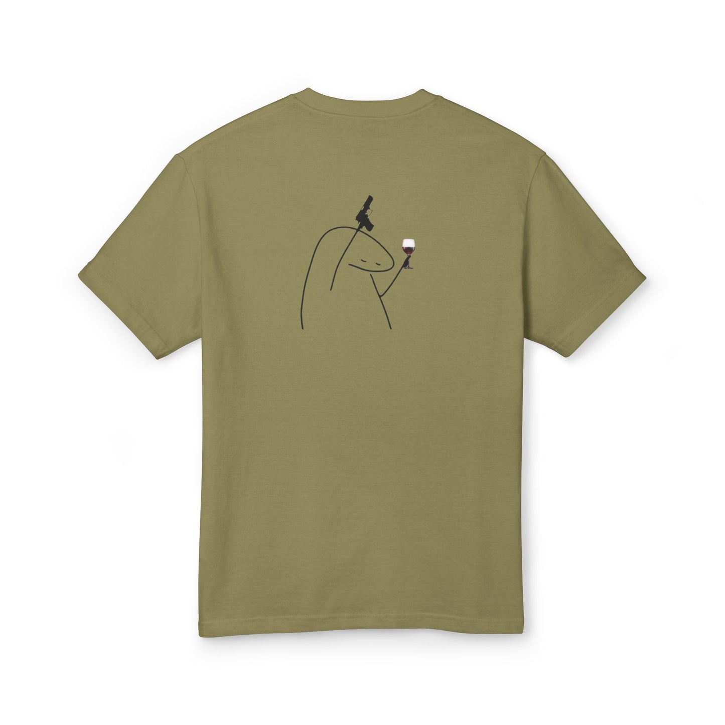 Minimalist Wine Bunny Tee