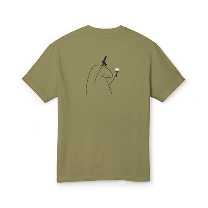 Minimalist Wine Bunny Tee