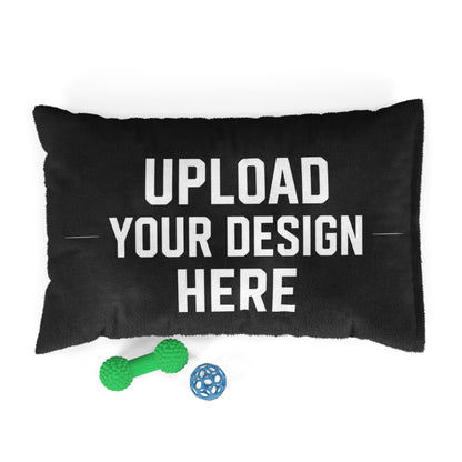 Custom Plush Pet Bed – Personalise Dog & Cat Cushion