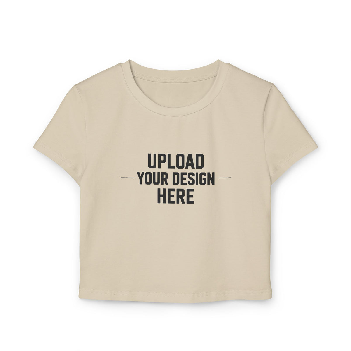 Custom Women's Crop Tee