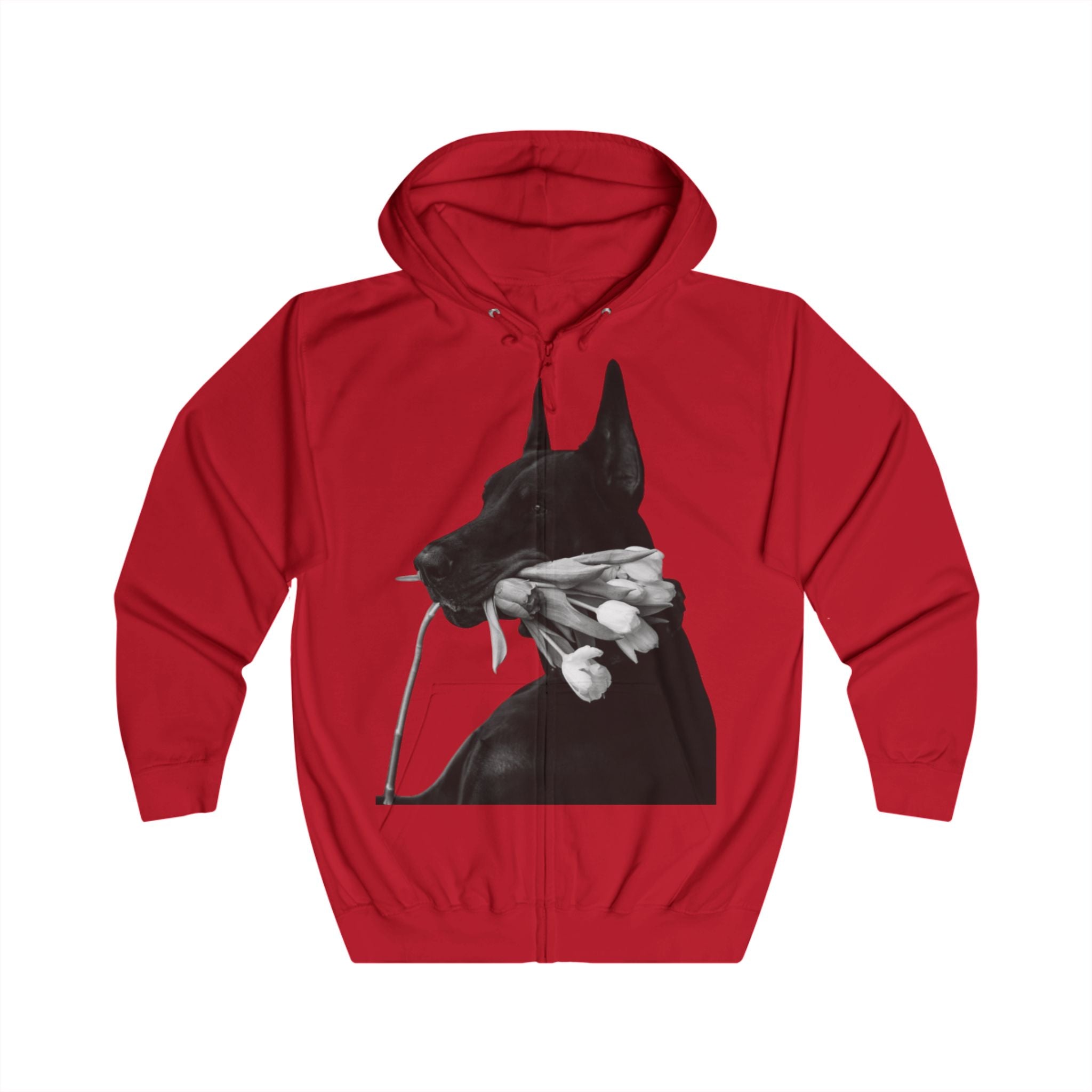 Doberman Zip Hoodie