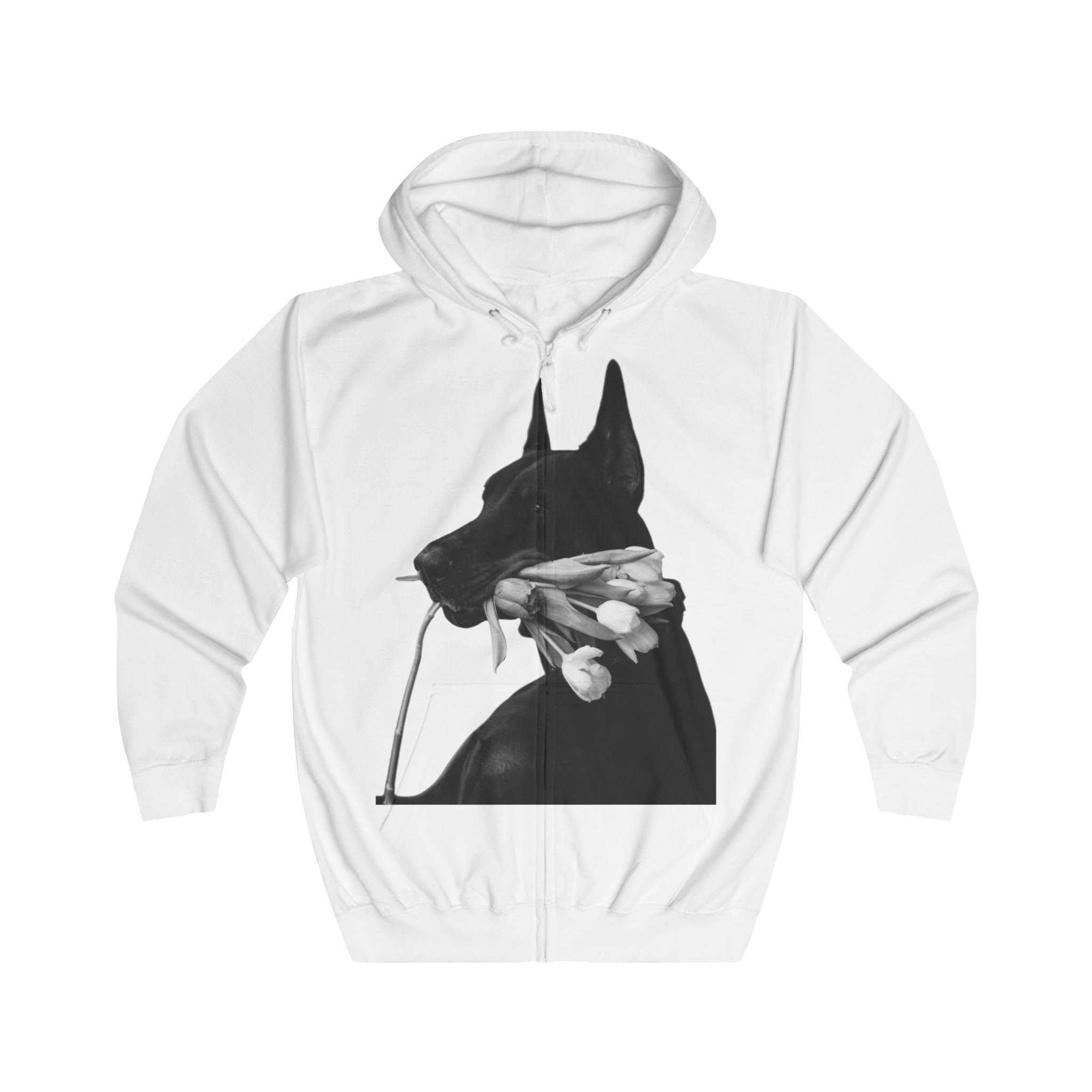 Doberman Zip Hoodie