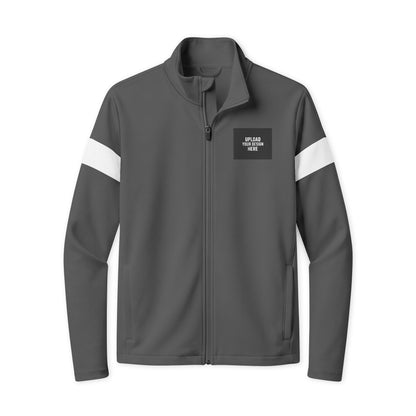 Full-Zip Travel Jacket — Custom Chest Patch