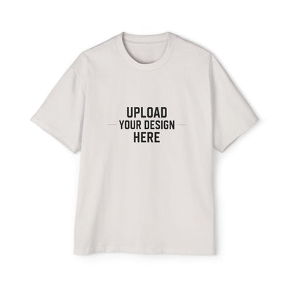 Oversized Men’s Tee – Custom Heavy Cotton Crewneck