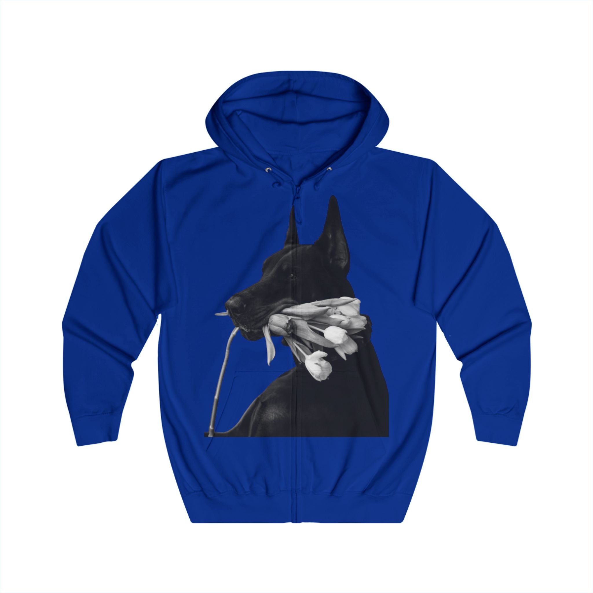 Doberman Zip Hoodie